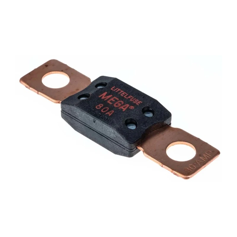 Littelfuse 80A Red MEGA Blade Size Car Fuse 32V dc Time Delay MEGA 0298080.ZXEH