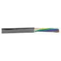 Alpha Wire Ecogen Ecocable Control Cable, 9 Cores, 0.28mm² 24 AWG, Unscreened, 30 m, Grey Modified Polyphenylene 77005 SL005