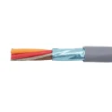 Alpha Wire Ecogen Ecocable Control Cable, 4 Cores, 0.81mm² 18 AWG, Screened, 30 m, Grey Modified Polyphenylene 77127 SL005