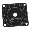Vishay Rheostat Dial Accessory Vitreous Material 20 mm Knob Diameter 45 mm Inside Diameter ACCRFCADRANCG45