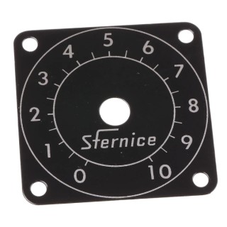 Vishay Rheostat Dial Accessory Vitreous Material 20 mm Knob Diameter 45 mm Inside Diameter ACCRFCADRANCG45