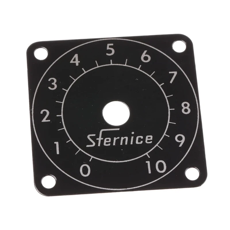 Vishay Rheostat Dial Accessory Vitreous Material 20 mm Knob Diameter 45 mm Inside Diameter ACCRFCADRANCG45