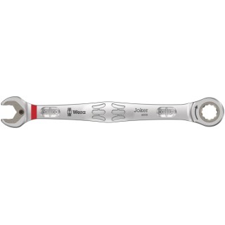 Wera Combination Ratchet Spanner Nickel Chrome Plated, 159mm Overall Length, 3/8 in 05073281001