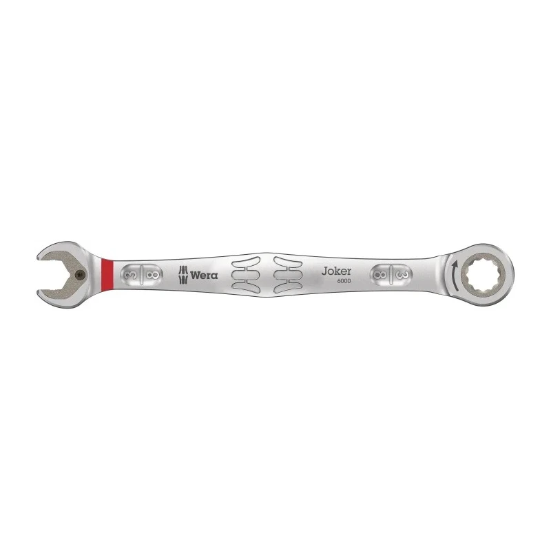Wera Combination Ratchet Spanner Nickel Chrome Plated, 159mm Overall Length, 3/8 in 05073281001