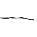 TE Connectivity SPEC 44 Series 0.24 mm² Black, White Hook Up Wire, 24 AWG, 19x36 AWG Core Strands, 100m 44A0121-24-0/9