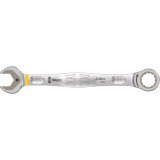 Wera Combination Ratchet Spanner Nickel Chrome Plated 3/4 in 246mm Overall 05073287001