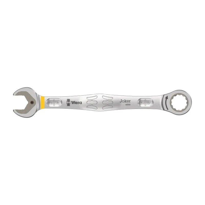 Wera Combination Ratchet Spanner Nickel Chrome Plated 3/4 in 246mm Overall 05073287001