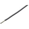 TE Connectivity SPEC 44 Series Black 0.09 mm² Hook Up Wire, 28 AWG, 7/36 Core Strands, 100 m Length, Polyalkene 44A0111-28-0