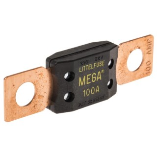 Littelfuse MEGA 100A Yellow Time Delay Car Fuse 32V dc 0298100.ZXEH
