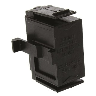 Schurter 10A Panel Mount Fuse Holder, 1 Pole for 5 x 20 mm Fuse, Manual Cap Style, 240V 4301.1407