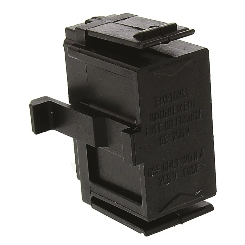 Schurter 10A Panel Mount Fuse Holder, 1 Pole for 5 x 20 mm Fuse, Manual Cap Style, 240V 4301.1407