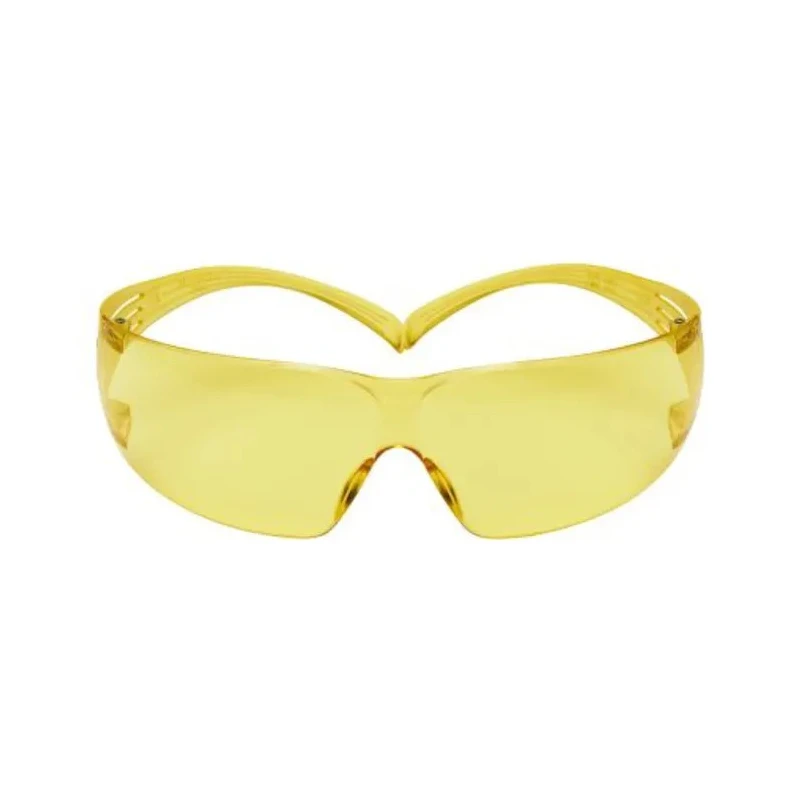 3M SecureFit 200 Eye Protection Anti-Mist Scratch Resistant Amber Polycarbonate Lens Frameless Polycarbonate Frame SF203AF-EU