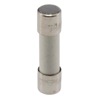 Schurter 8A T Ceramic Cartridge Fuse, 5 x 20 mm, 250V AC, Time Delay, Ceramic Body 0001.2513