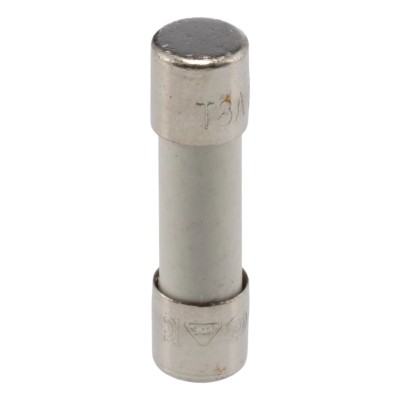 Schurter 8A T Ceramic Cartridge Fuse, 5 x 20 mm, 250V AC, Time Delay, Ceramic Body 0001.2513