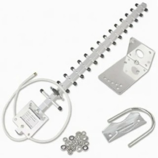 LPRS YAGI-14-2.4G WiFi Yagi Antenna with SMA Male Connector, 2.4GHz, 14dBi Gain, Wall/Pole Mount, Omni-Directional, China