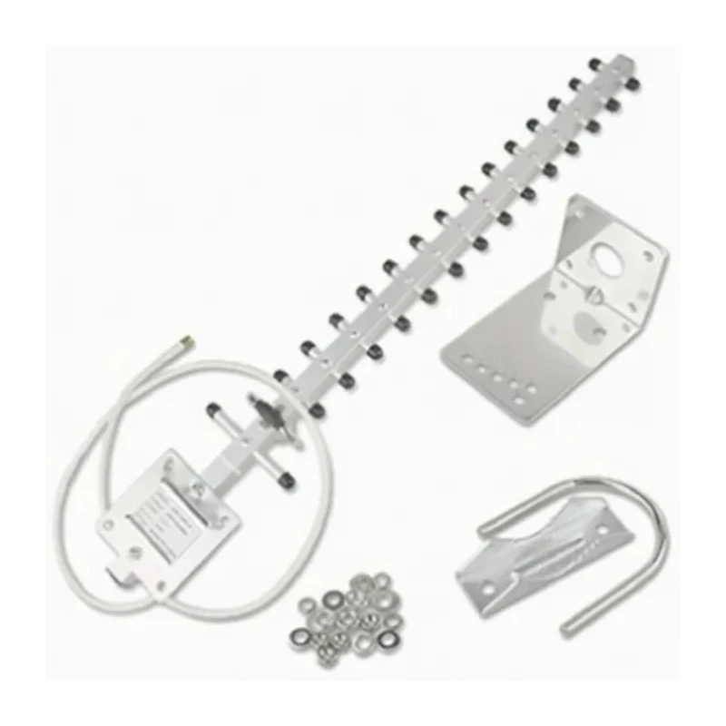 LPRS YAGI-14-2.4G WiFi Yagi Antenna with SMA Male Connector, 2.4GHz, 14dBi Gain, Wall/Pole Mount, Omni-Directional, China