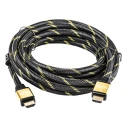 Roline Gold Series 5 m High Speed Male HDMI to Male HDMI Cable Black and Gold 11.04.5505-10