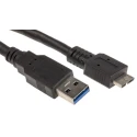 Roline USB Cable Male USB Type A to Male Micro USB Type B USB 3.0 2 m 11.02.8875-10