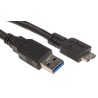 Roline USB Cable Male USB Type A to Male Micro USB Type B USB 3.0 2 m 11.02.8875-10