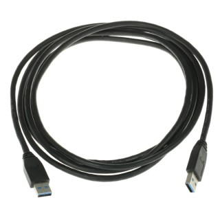 Roline USB Cable Male USB Type A to Male USB Type A USB 3.0 Black 3 m 11.02.8971-50