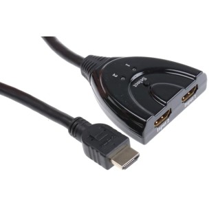 NewLink 2 Port 2 Input 1 Output HDMI Switch 1920 x 1080 Pixel HD-SWCAB2