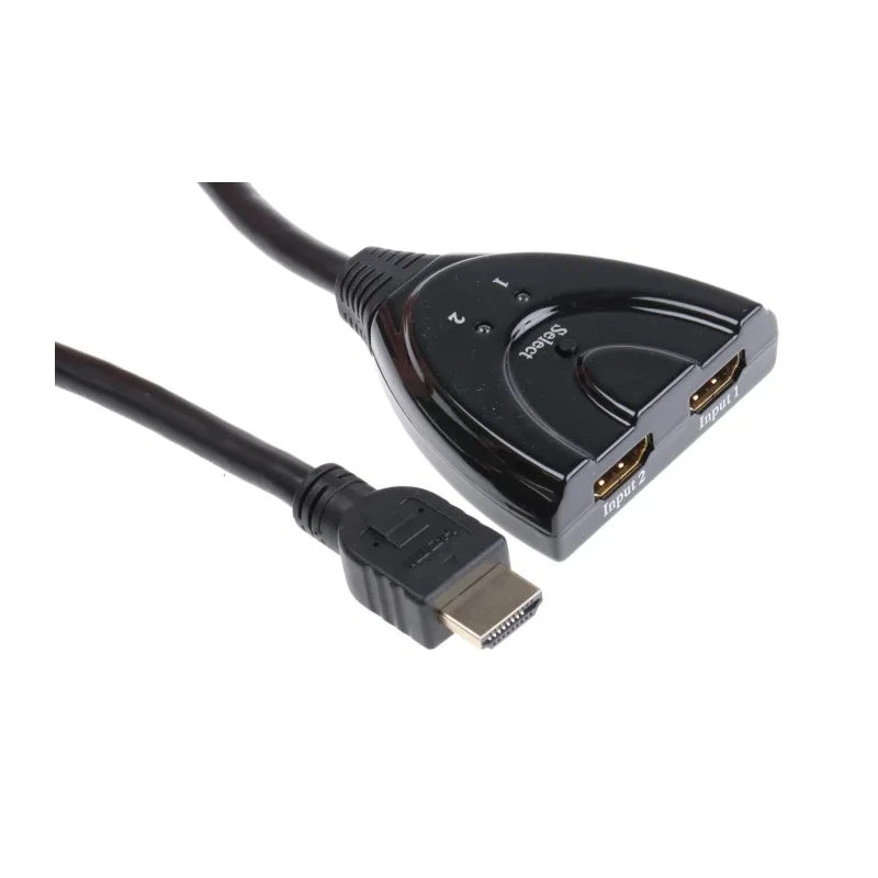 NewLink 2 Port 2 Input 1 Output HDMI Switch 1920 x 1080 Pixel HD-SWCAB2