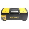 Stanley 2 Drawer Plastic Tool Box Black Yellow 218 mm Height 410 mm Width 410 mm 1-79-216