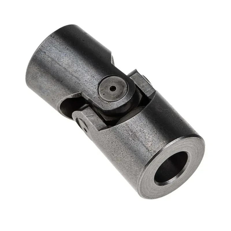 RS PRO Universal Joint Steel Plain Joint Bored Hub 12mm Bore 25mm Hub Diameter 56mm Length 790-6706