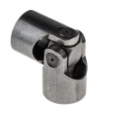 RS PRO Universal Joint Steel Plain Joint Bored Hub 12mm Bore 25mm Hub Diameter 56mm Length 790-6706