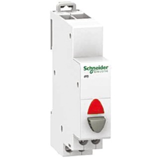 Schneider Electric 250V AC DIN Rail Push Button Circuit Trip A9E18037