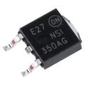 onsemi 5 Output Display Driver, 11 W, 350mA PWM LED Driver NSI50350ADT4G
