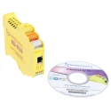 Brainboxes 100Mbps Ethernet Media Converter 100 BaseTX Half Duplex ED-516