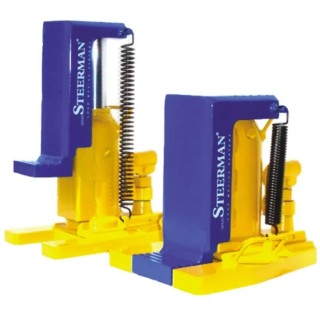 STEERMAN Hydraulic Jack, Steel Construction, Load Capacity 6t, Lift Height 22 mm - 419 mm 4300006218