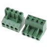 RS PRO Pluggable Terminal Block 4-Contact 5.08 mm Pitch 1 Row 300V 16A Screw Connection 790-0708