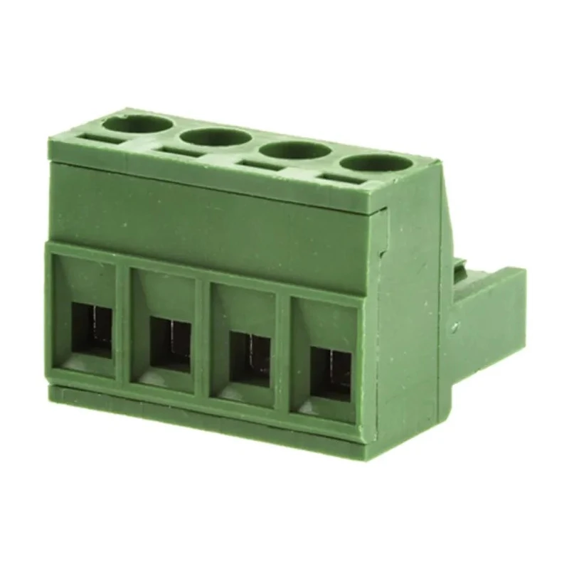 RS PRO Pluggable Terminal Block 4-Contact 5.08 mm Pitch 1 Row 300V 16A Screw Connection 790-0708