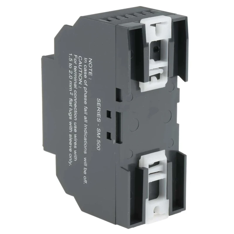 GIC Monitoring Relay, 1 Phase and 3 Phase, DPDT Contact Configuration, DIN Rail Mount, 240V AC, SM 500 Series MG73BH