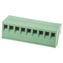 RS PRO Pluggable Terminal Block 9-Contact 5.08 mm Pitch 1 Row 300V Current 12A Polyamide Housing 790-0821