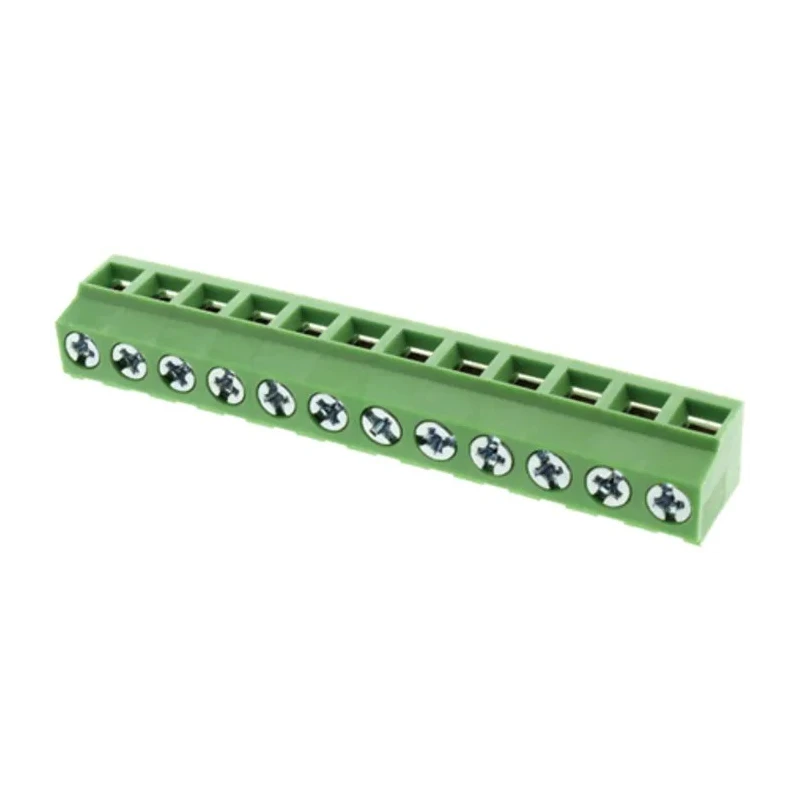 RS PRO PCB Terminal Block 12-Contact, 5.08 mm Pitch, 1 Row, 16A, 300V, Polyamide Housing 790-1095