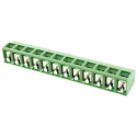 RS PRO PCB Terminal Block 12-Contact, 5.08 mm Pitch, 1 Row, 16A, 300V, Polyamide Housing 790-1095