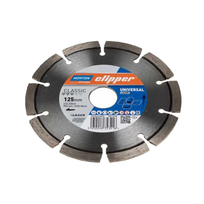 Norton Aluminium Oxide Abrasive Disc Cutting Disc 125 mm Diameter Coarse Grade 70184626835