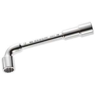 Facom Hexagon Tubular Box Spanner 12 mm Tip, 144 mm Overall Length 76.12