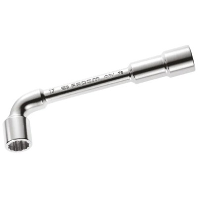 Facom Hexagon Tubular Box Spanner 12 mm Tip, 144 mm Overall Length 76.12