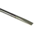 Facom Slotted Screwdriver with 75 mm Blade Length, 169 mm Overall Length, Bi-Material Handle, Silicon Carbon Blade AT2.5X75