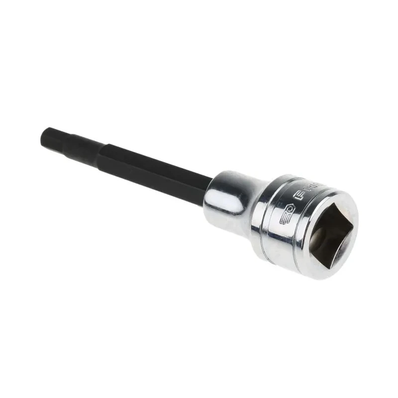 Facom 1/2 in Hex Drive Steel Chrome Finish Socket 36mm Overall SHP.6LA