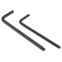 RS PRO 7 Piece L Metric Hex Key Set, Hex Sizes 1.5 mm to 6.0 mm, Silicon Steel, Phosphate Finish 83SH.JP7
