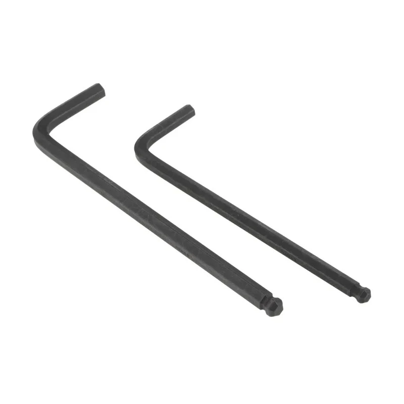 RS PRO 7 Piece L Metric Hex Key Set, Hex Sizes 1.5 mm to 6.0 mm, Silicon Steel, Phosphate Finish 83SH.JP7
