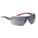 Bolle Safety IRI-s Safety Glasses Smoked Polycarbonate Lens Anti-Scratch Anti-Fog Coating IRIPSF