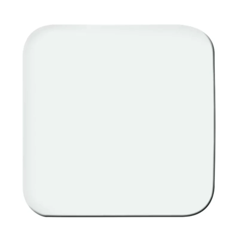 Busch Jaeger - ABB White Thermoplastic 1 Gang Light Switch Cover 2506-214
