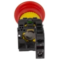 Schneider Electric Harmony Series Pull Release Emergency Stop Push Button, Panel Mount, 22 mm Cutout, 1 NC, IP66 XB5AT842