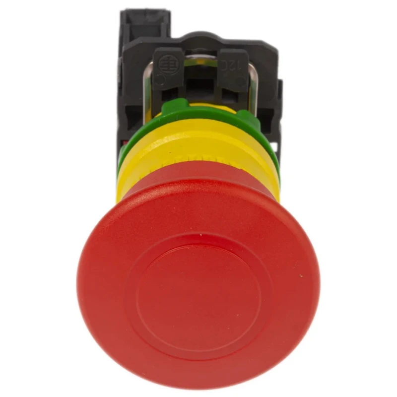 Schneider Electric Harmony Series Pull Release Emergency Stop Push Button, Panel Mount, 22 mm Cutout, 1 NC, IP66 XB5AT842